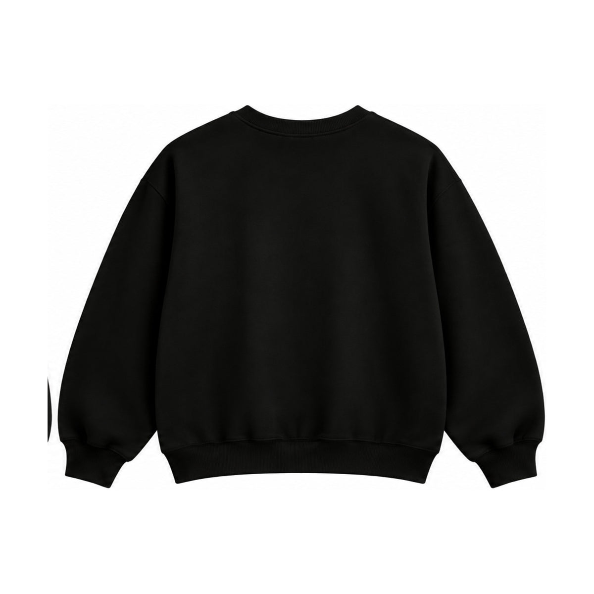 Script Crew Sweatshirt Black