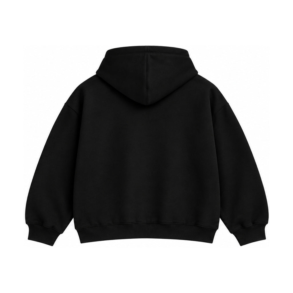 Script Hoodie Black