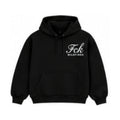 Script Hoodie Black