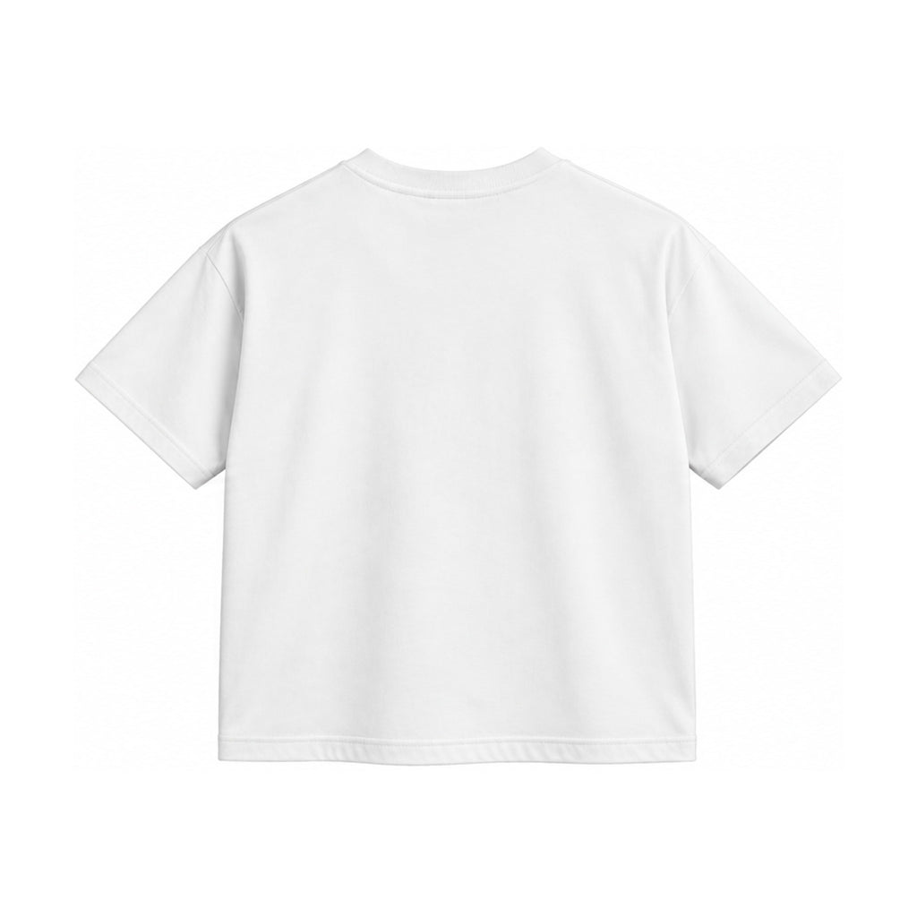 Script Short Sleeve White
