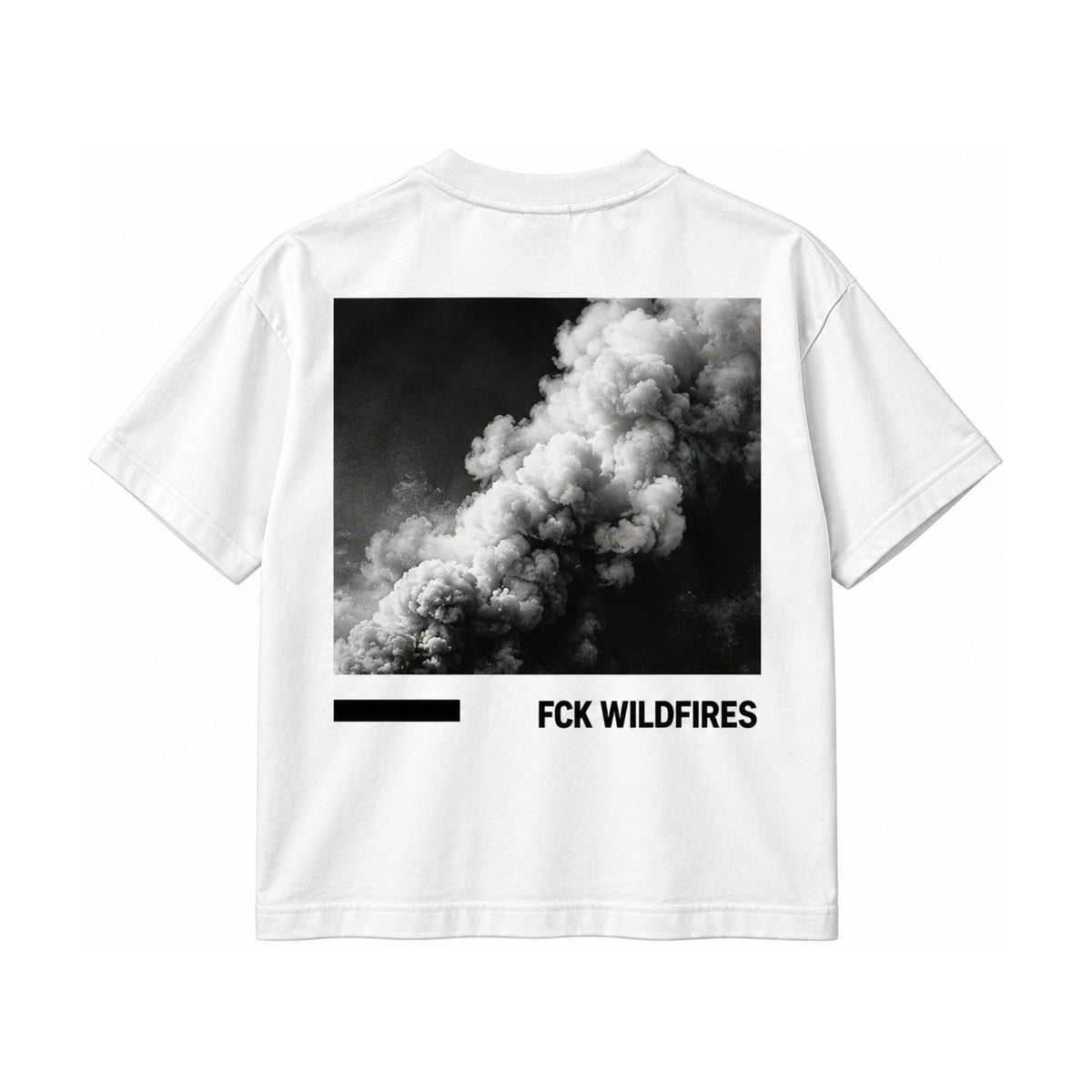 Smoke Tee White