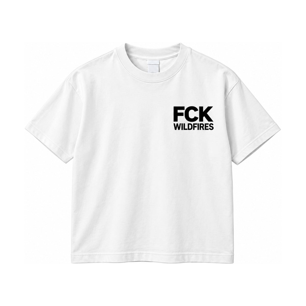 Smoke Tee White