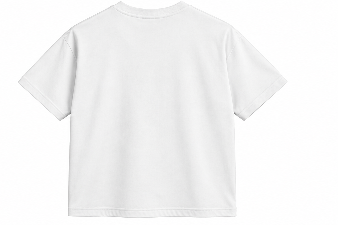 Block Short Sleeve White